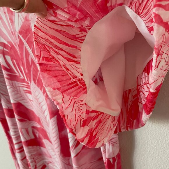 Calvin Klein‎ Short Sleeve Pink White Size Large - Picture 3 of 7